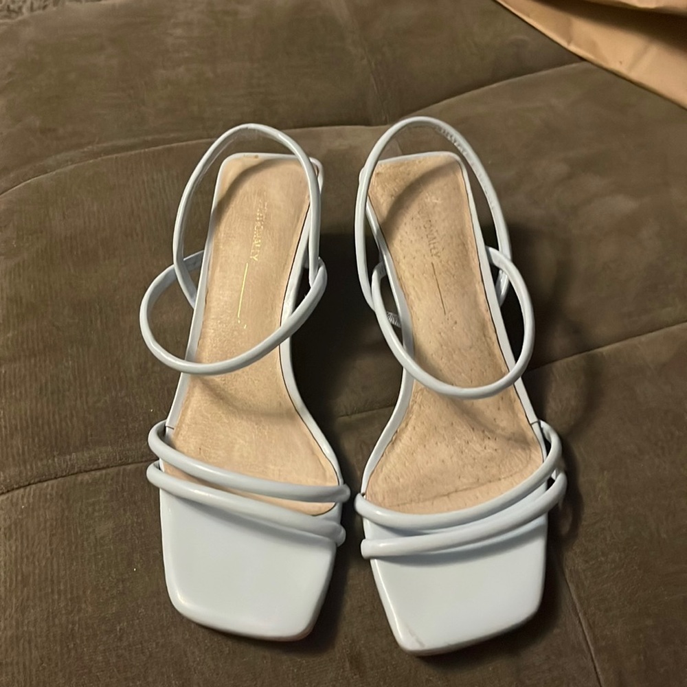 Intentionally blank heels